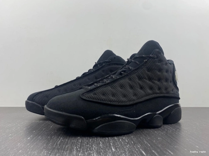 Husky Cat Retro 13 Air Jordan 414571-011 Black 0811
